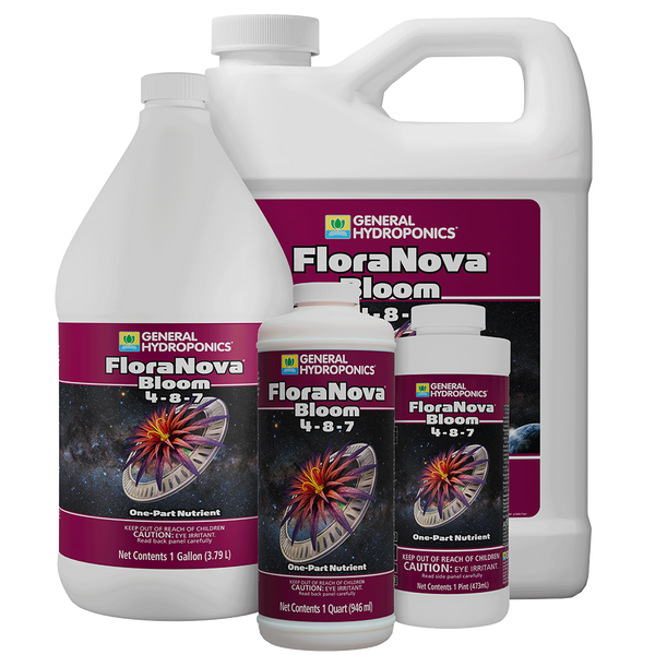FloraNova Bloom Liquid Fertilizer 4-8-7 - General Hydroponics
