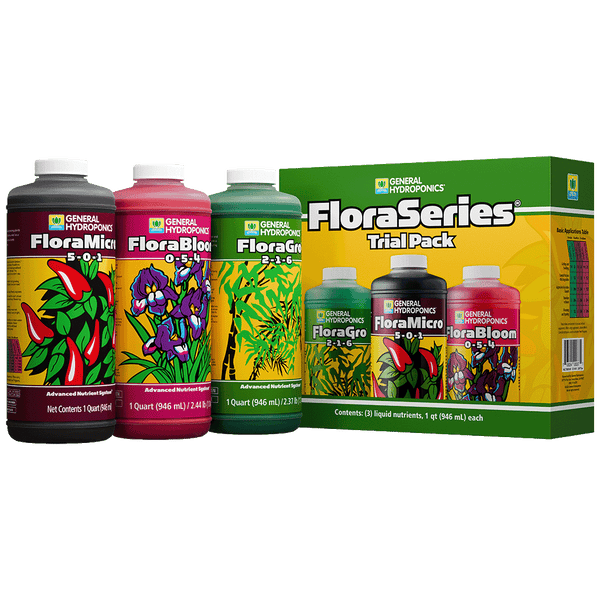 FloraSeries® Quart Trial Pack - General Hydroponics