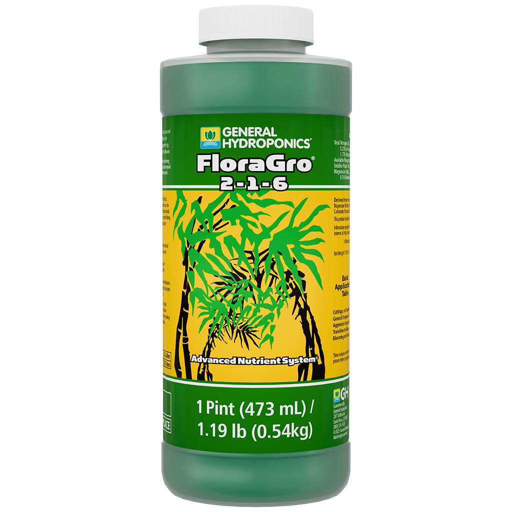 General Hydroponics FloraGro® Vegetative Growth Base Nutrient