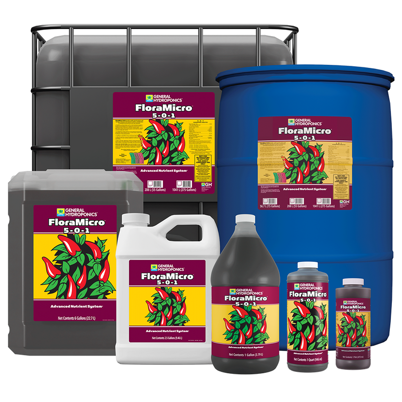 General Hydroponics FloraMicro® Calcium & Chelated Micronutrient Base