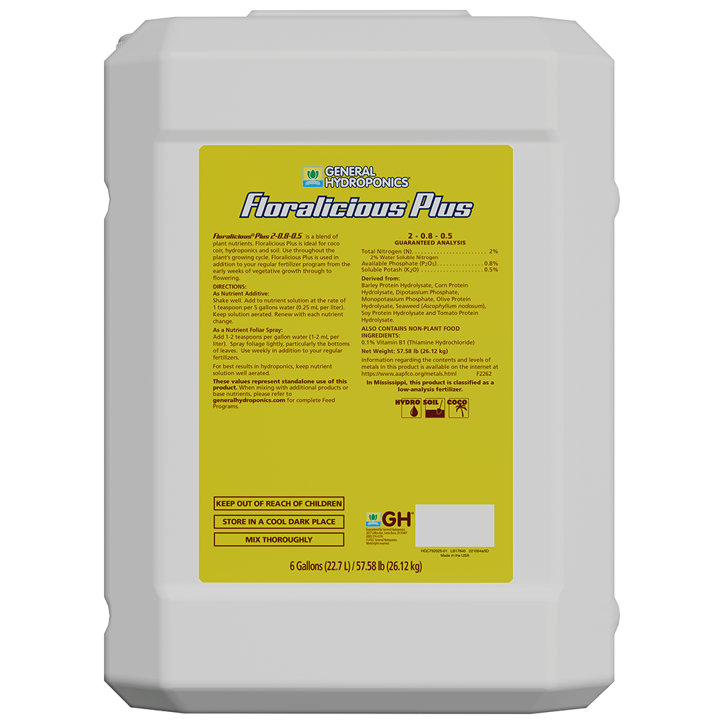 Floralicious Plus Liquid Plant Nutrient Additive