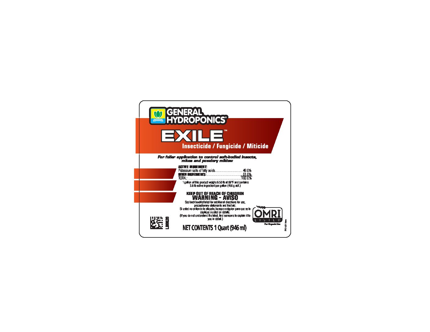 Exile™ Product Label